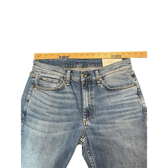 Rag & Bone Malibu With Holes  Fit 2 Slim Mens Jeans Sz 31x32 Blue Distressed - Picture 7 of 15